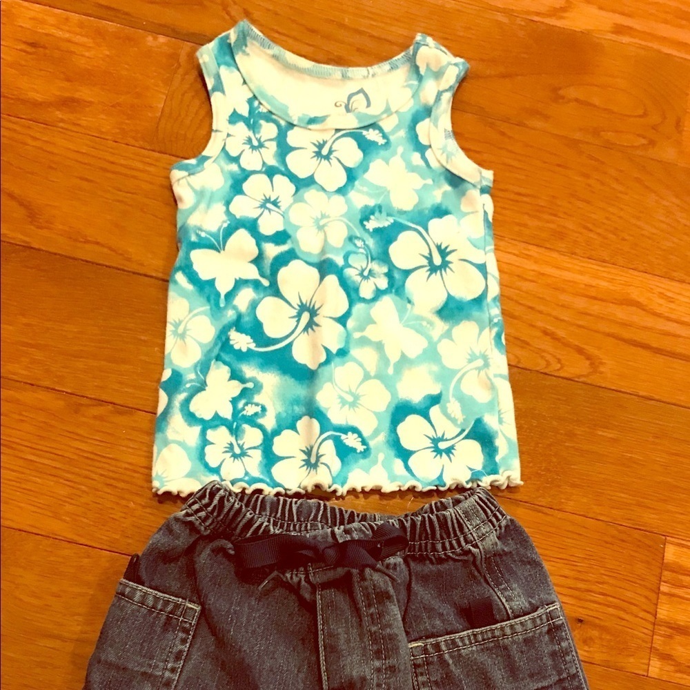 6/$20 - 6/9 mth tank and shorts